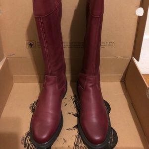 Dr Martens, boots, burgundy, red, rare,
